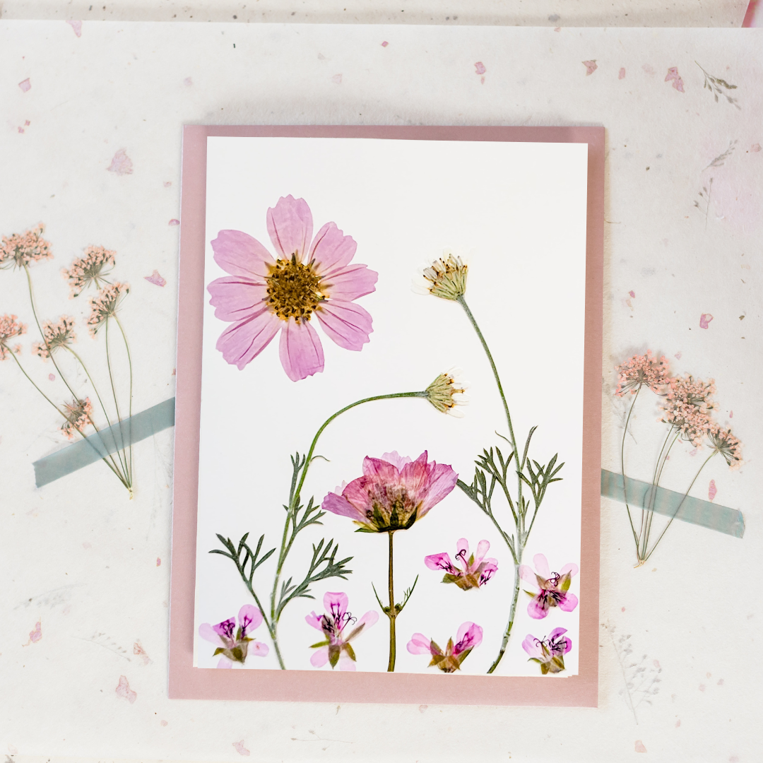 Pressed Flower Cards