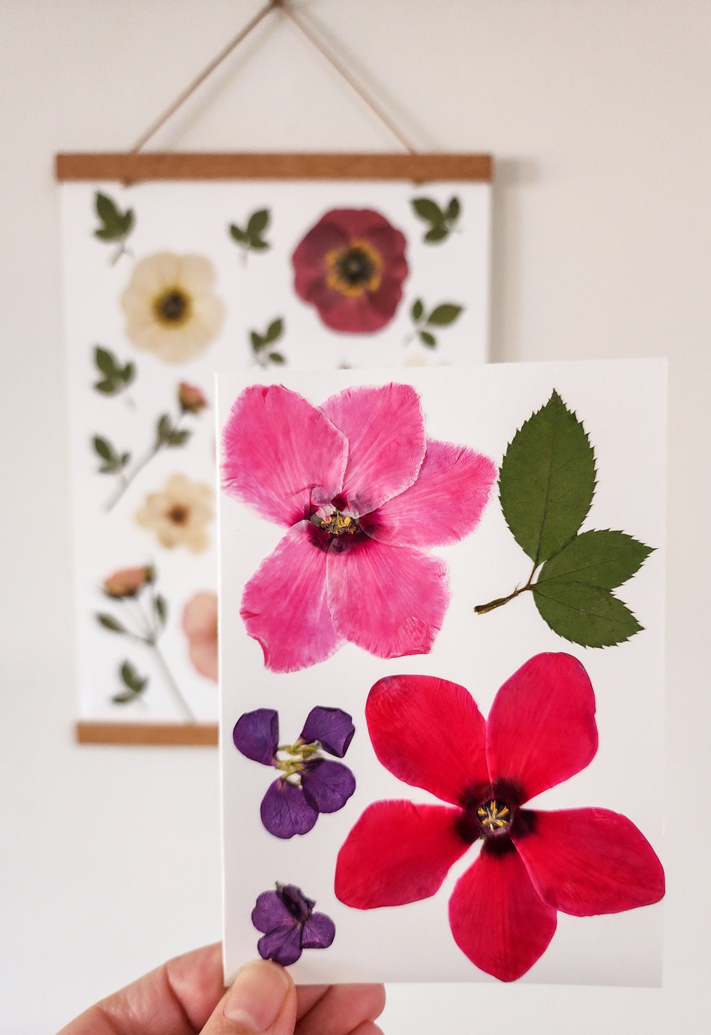 Real Pressed Flower Card 8