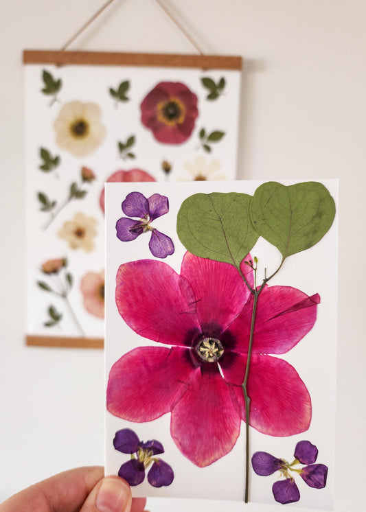 Real Pressed Flower Card 5